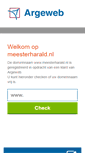 Mobile Screenshot of meesterharald.nl
